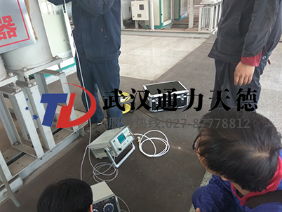 辽宁鞍山鞍钢35千伏开关SF6气体综合测试仪现场
