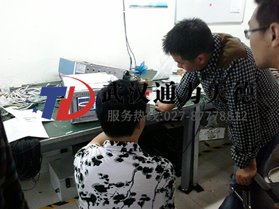 宁夏银川省电力公司无局放系统培训现场