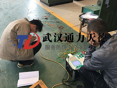 山东菏泽互感器综合特性测试现场