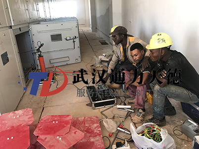 塞内加尔直流高压发生器试验现场