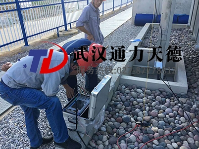 贵州贵阳中环保电站变压器绕组变形测试现场