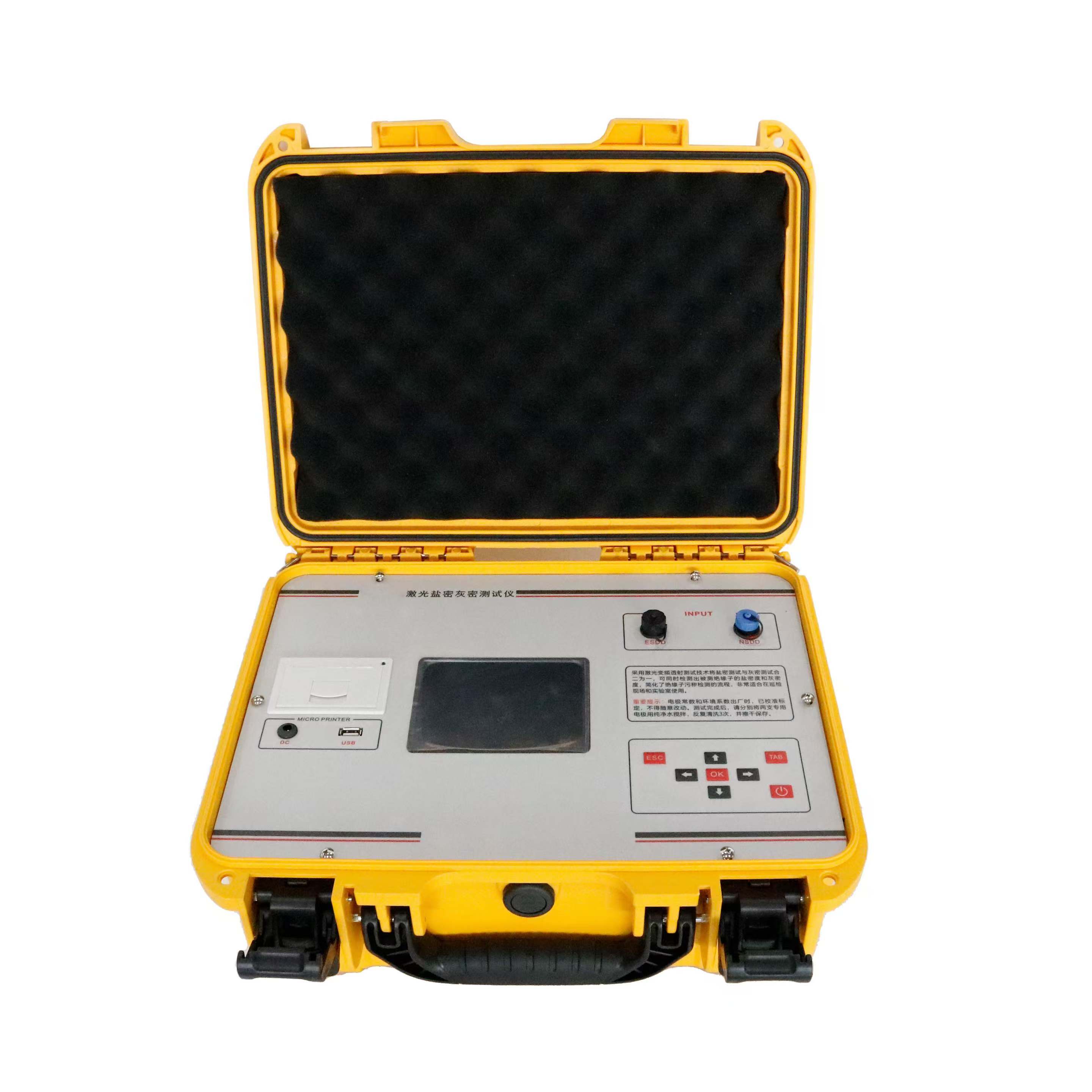 TDYHM-6000 智能型绝缘子盐密灰密测试仪